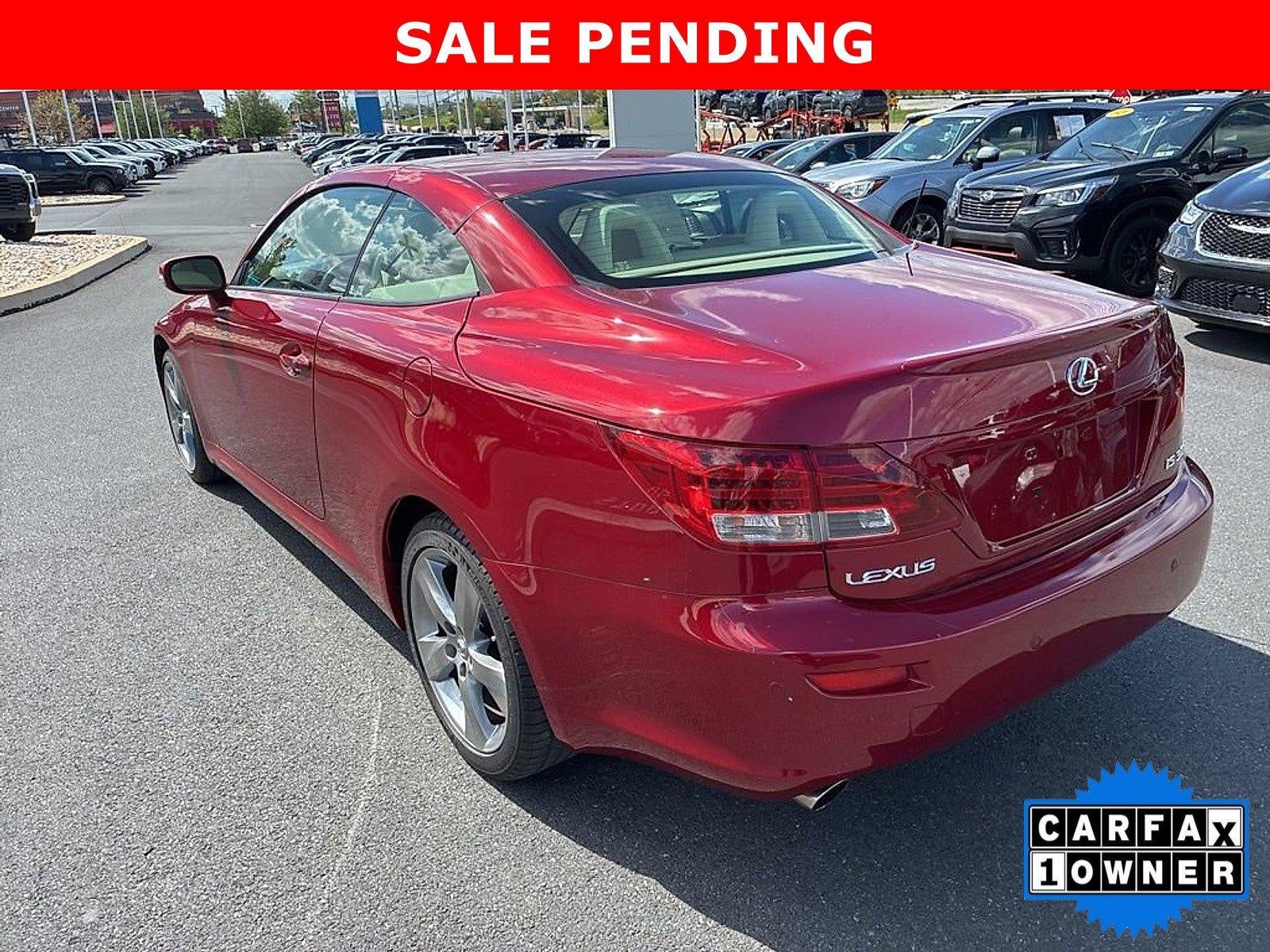 2010 Lexus IS 350C 2dr Conv