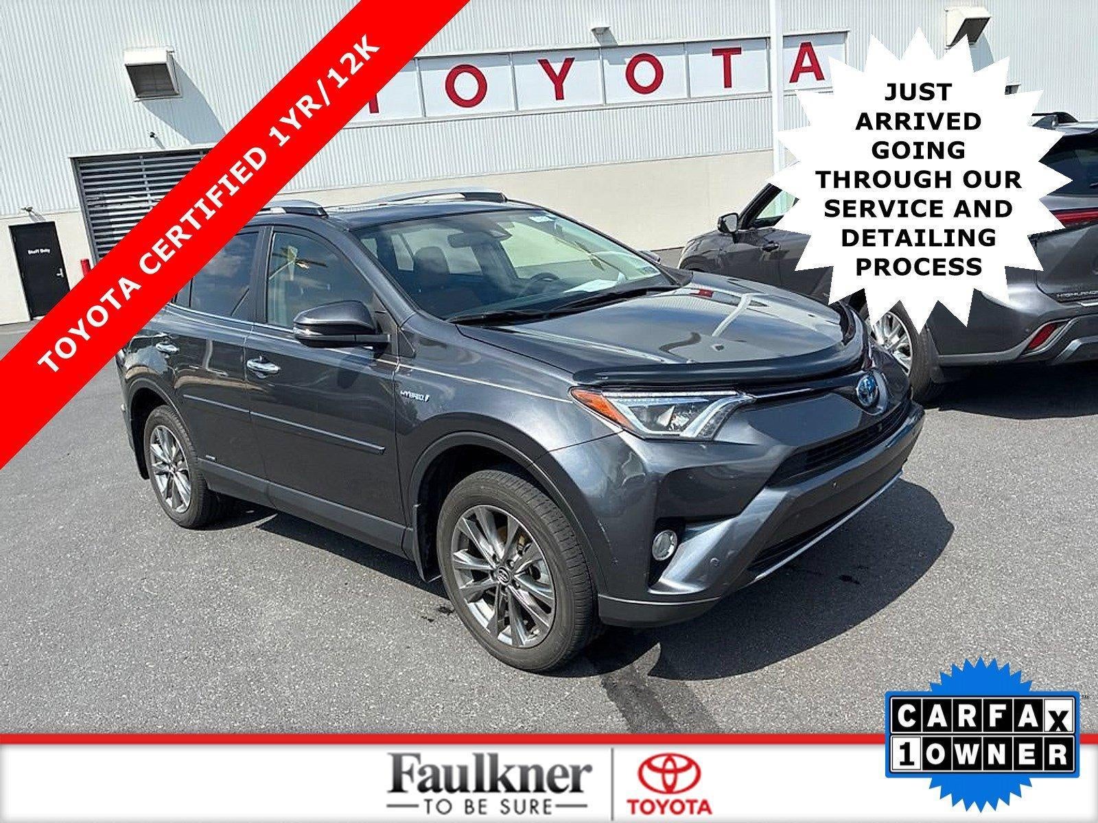 2018 Toyota RAV4 Hybrid Limited AWD (Natl)
