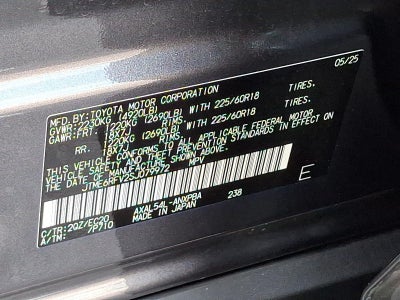 2025 Toyota RAV4 Hybrid XSE AWD (Natl)