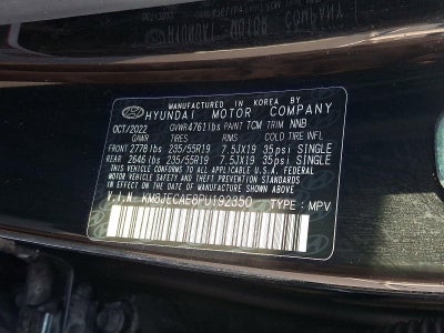 2023 Hyundai TUCSON Limited AWD