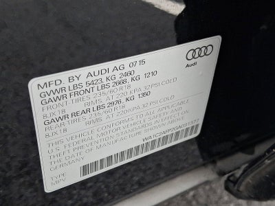 2016 Audi Q5 quattro 4dr 2.0T Premium