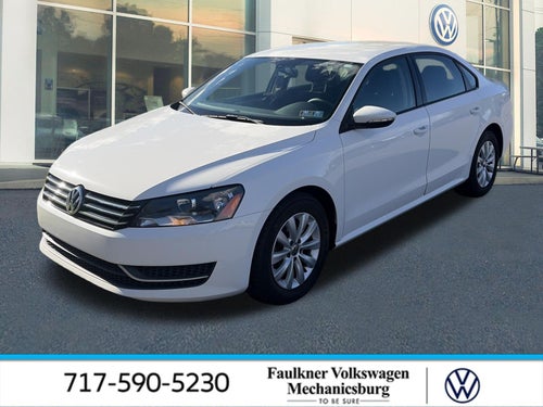 2012 Volkswagen Passat 4dr Sdn 2.5L Auto S PZEV