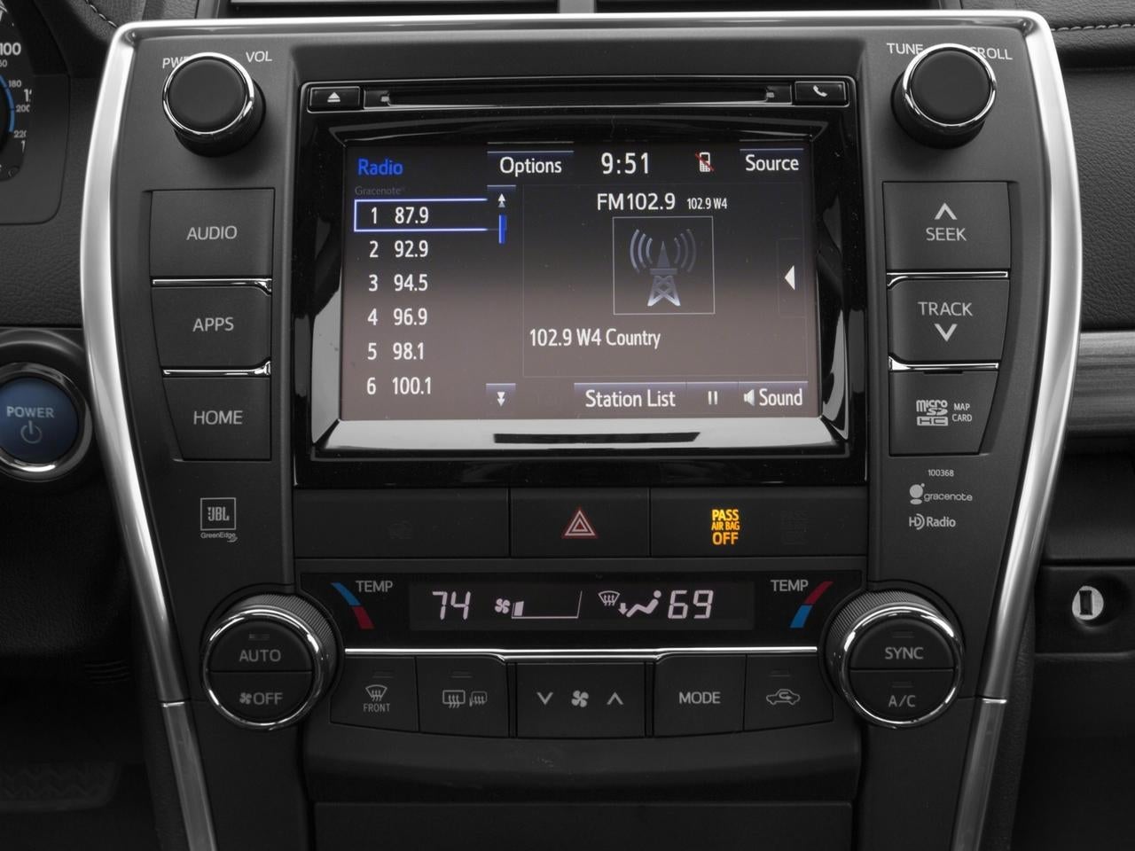 2016 Toyota Camry Hybrid 4dr Sdn XLE (GS)