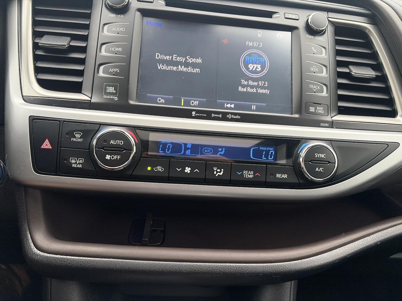 2019 Toyota Highlander Hybrid Limited V6 AWD (Natl)
