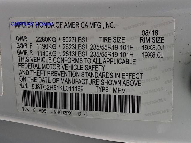 2019 Acura RDX AWD w/Technology Pkg