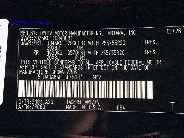 2026 Toyota Grand Highlander Hybrid MAX Platinum AWD (Natl)