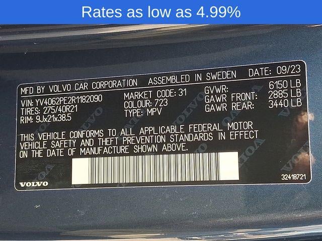 2024 Volvo XC90 B6 AWD Plus Bright Theme 7P