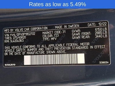 2023 Volvo XC90 B5 AWD Core 7P