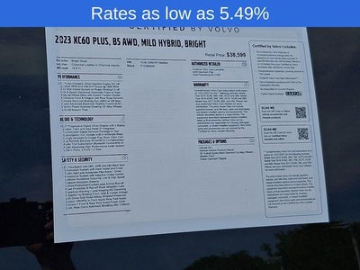 2023 Volvo XC60 B5 AWD Plus Bright Theme
