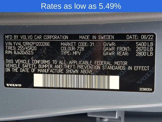 2023 Volvo XC60 B5 AWD Plus Bright Theme