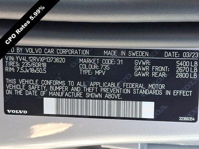 2023 Volvo XC60 B5 AWD Core