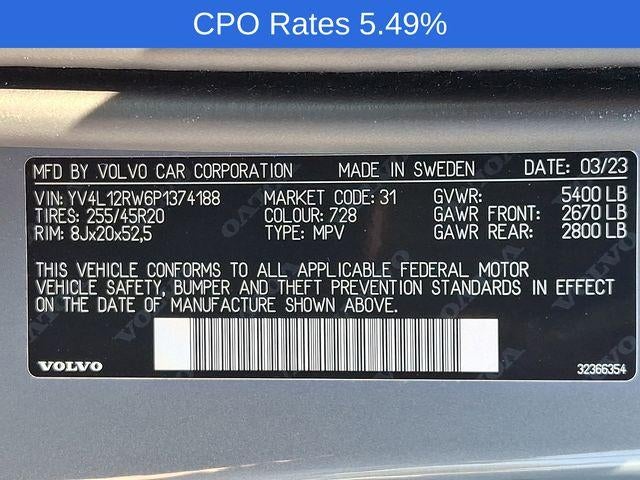 2023 Volvo XC60 B5 AWD Plus Dark Theme