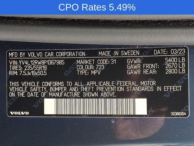 2023 Volvo XC60 B5 AWD Plus Dark Theme