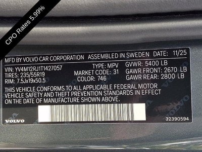 2026 Volvo XC60 B5 AWD Core