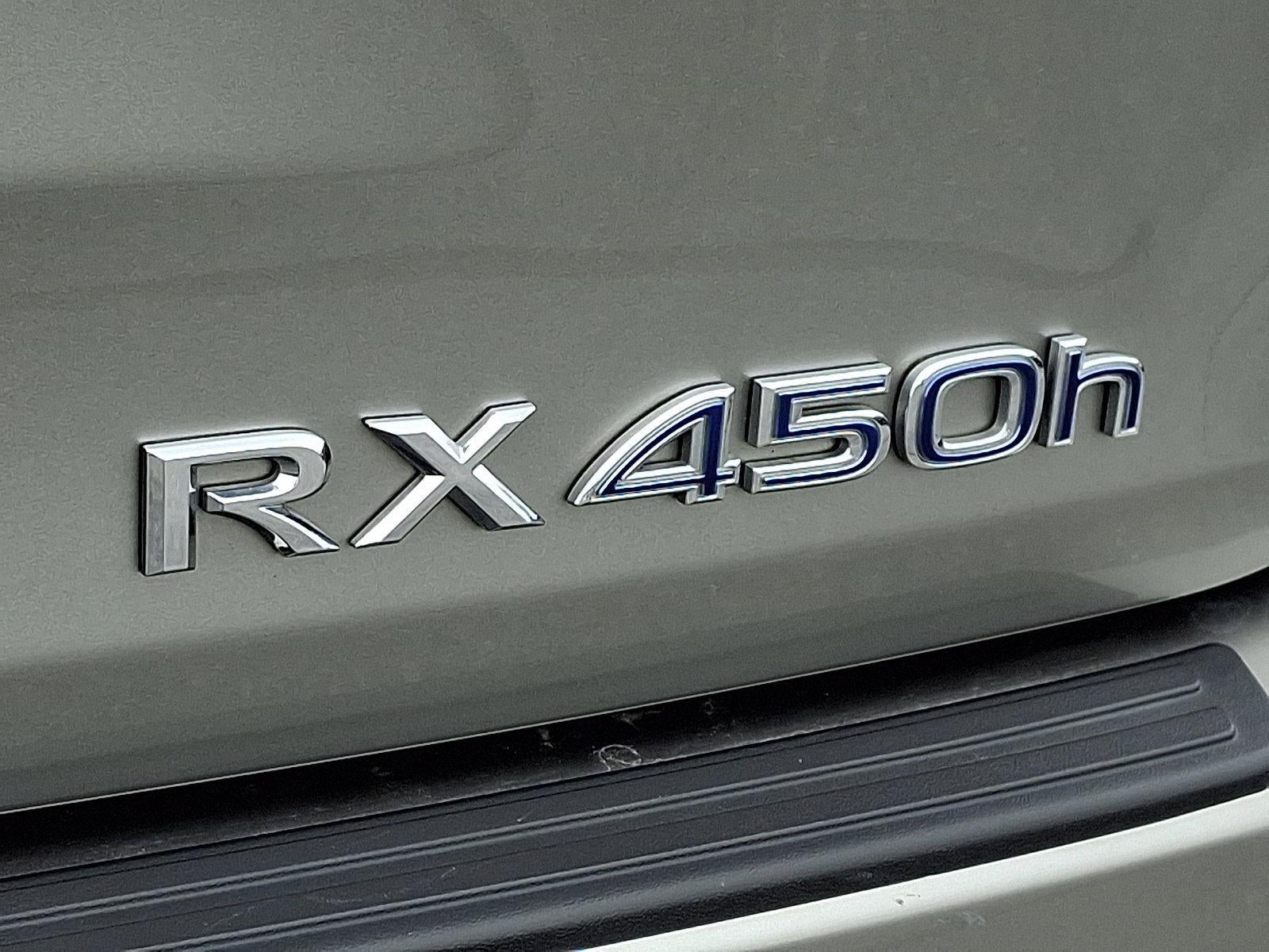 2022 Lexus RX 450h F SPORT Handling AWD