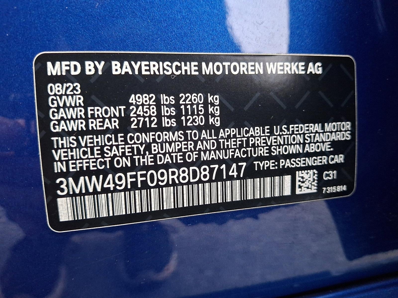 2024 BMW M340i xDrive Sedan
