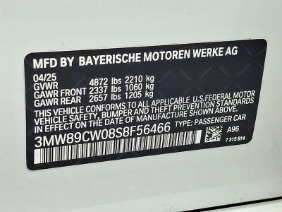 2025 BMW 330i xDrive Sedan