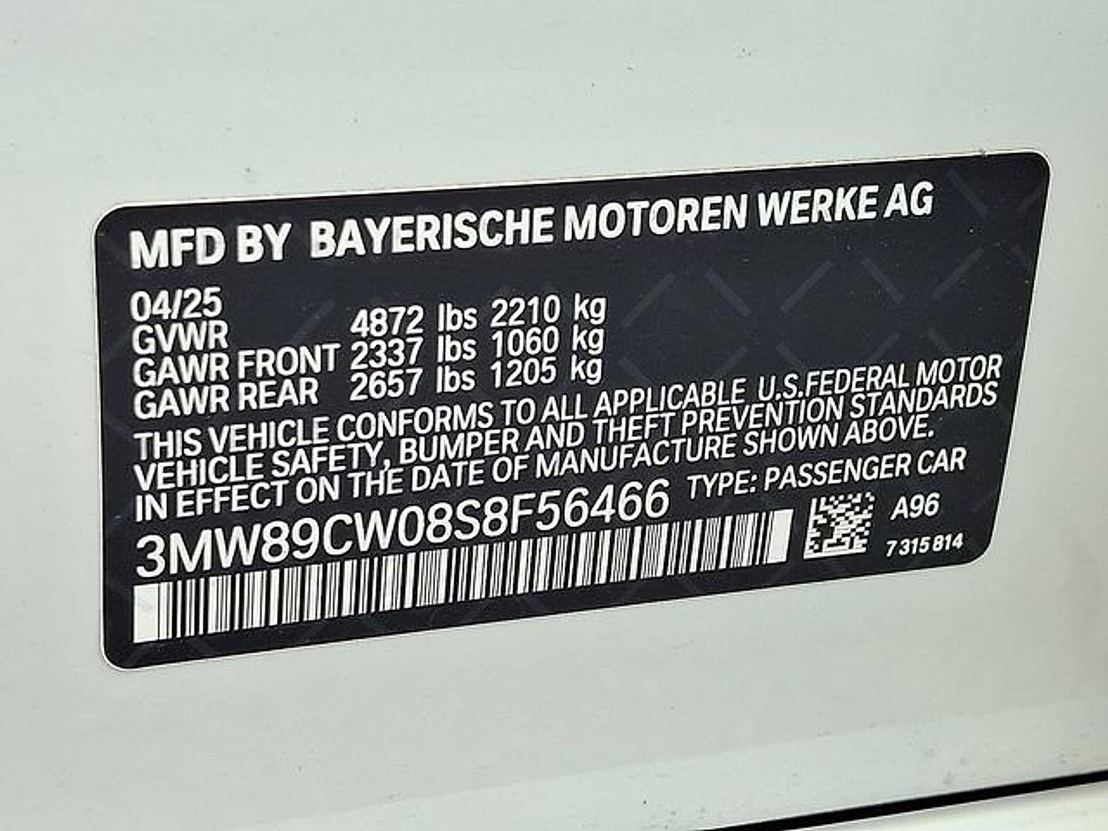 2025 BMW 330i xDrive Sedan