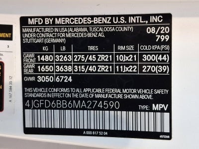 2021 Mercedes-Benz GLE AMG® GLE 53 4MATIC® Coupe