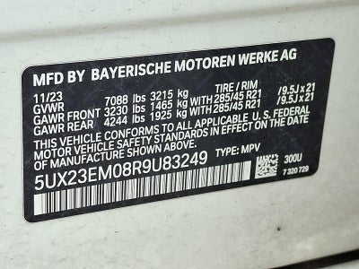 2024 BMW X7 xDrive40i Sports Activity Vehicle