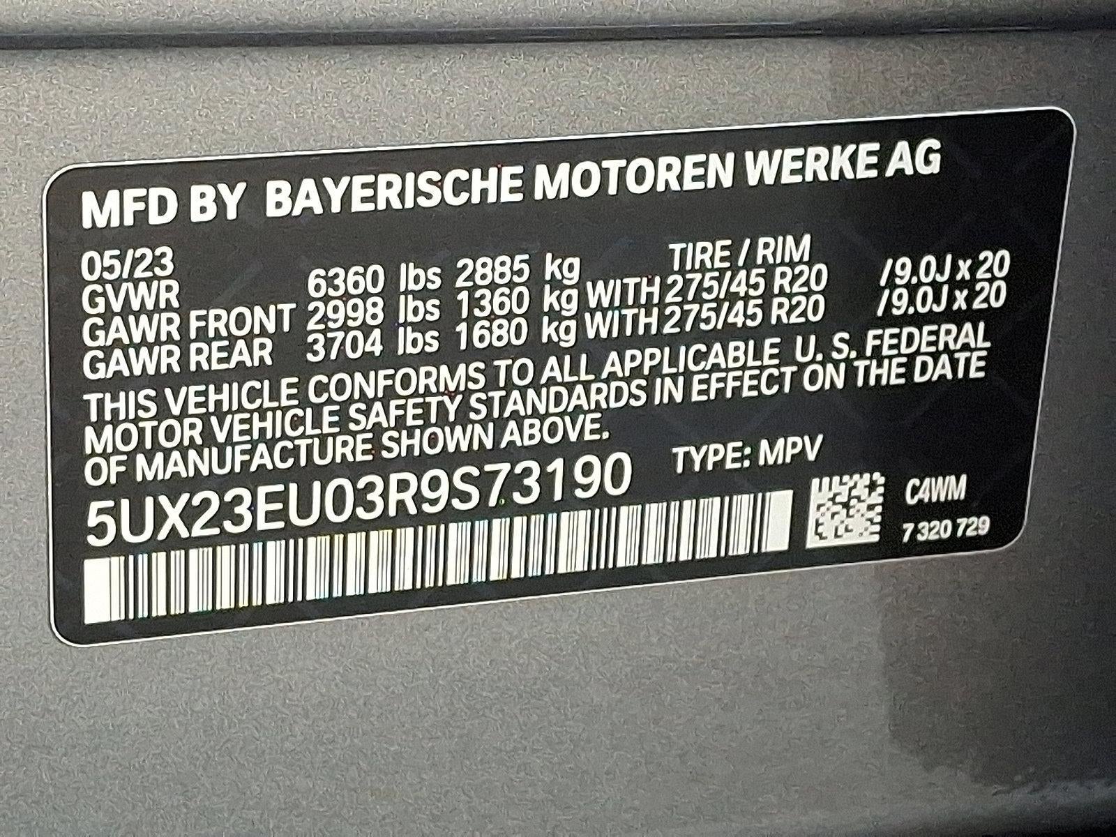 2024 BMW X5 xDrive40i Sports Activity Vehicle