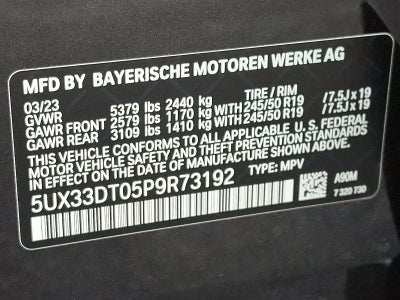 2023 BMW X4 xDrive30i Sports Activity Coupe