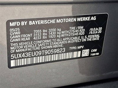 2026 BMW X5 xDrive50e Plug-In Hybrid