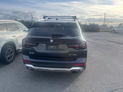 2022 BMW X3 xDrive30i Sports Activity Vehicle