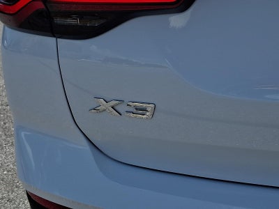 2024 BMW X3 xDrive30i Sports Activity Vehicle