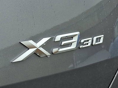 2025 BMW X3 30 xDrive Sports Activity Vehicle