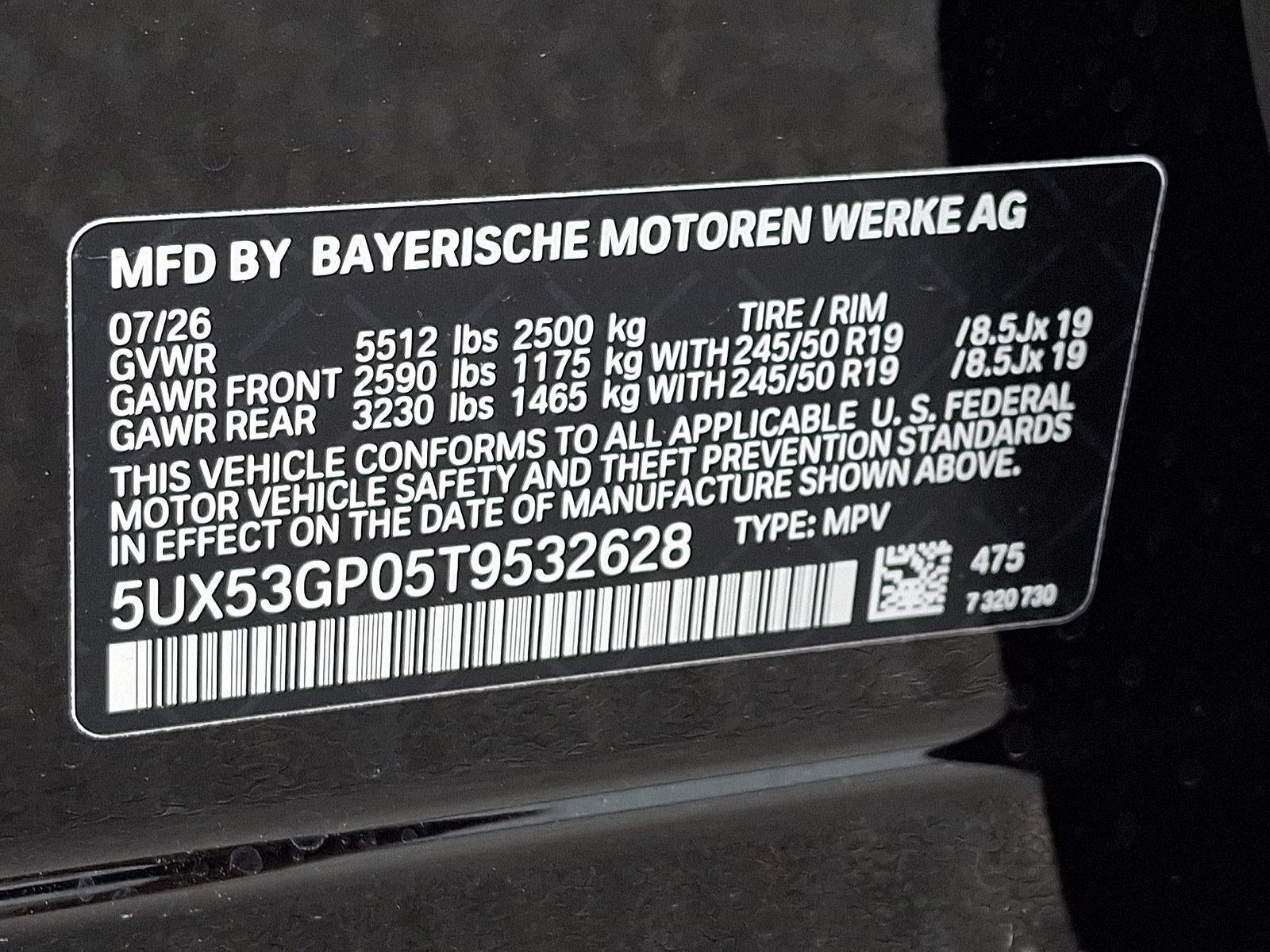 2026 BMW X3 30 xDrive Sports Activity Vehicle