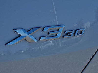 2025 BMW X3 30 xDrive Sports Activity Vehicle