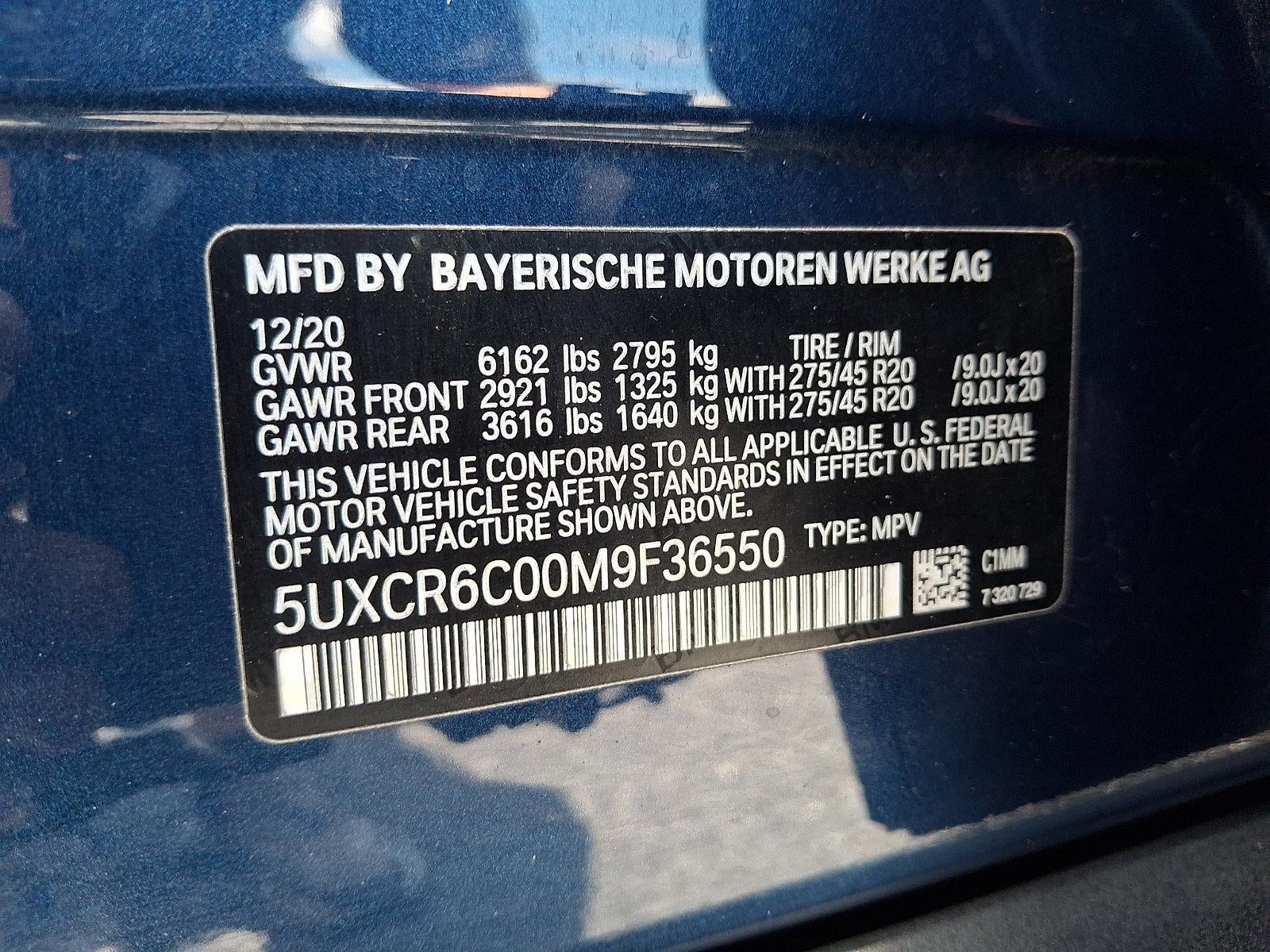 2021 BMW X5 xDrive40i Sports Activity Vehicle