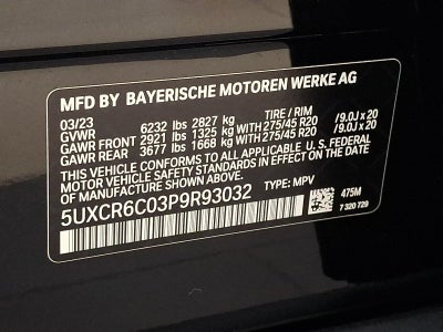 2023 BMW X5 xDrive40i Sports Activity Vehicle