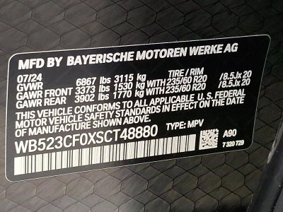 2025 BMW iX Sports Activity Vehicle