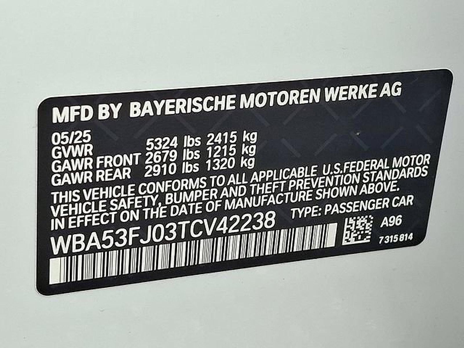 2026 BMW 530i xDrive Sedan