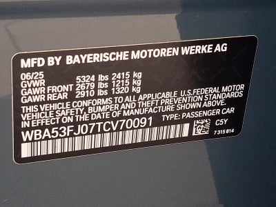 2026 BMW 530i xDrive Sedan