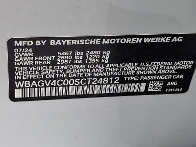 2025 BMW 840i Gran Coupe