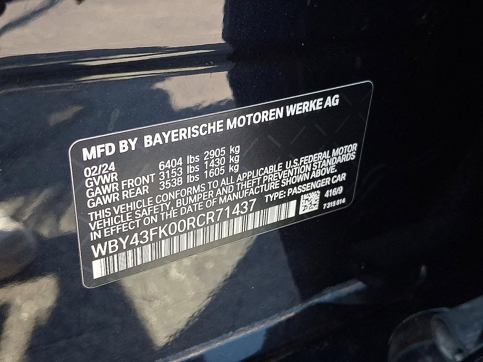 2024 BMW i5 M60 Sedan