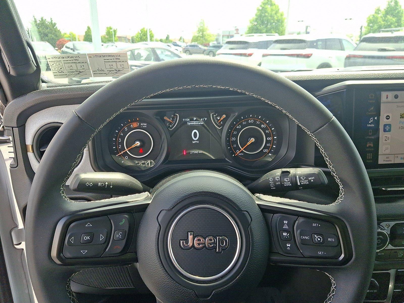 2025 Jeep Wrangler Sport S 4 Door 4x4