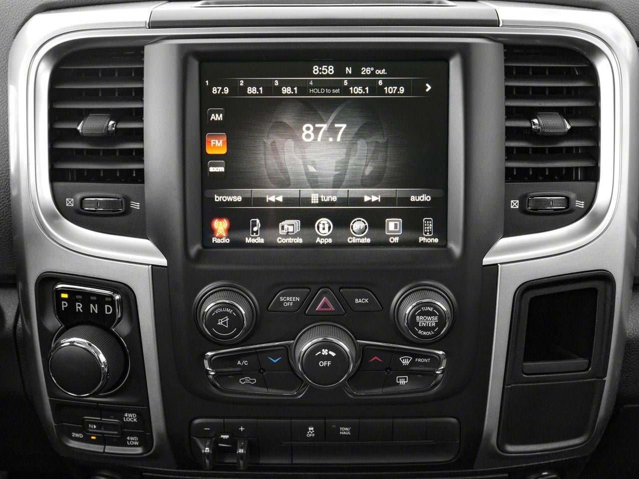 2017 RAM 1500 Big Horn 4x4 Crew Cab 6'4" Box