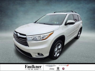2016 Toyota Highlander AWD 4dr V6 Limited Platinum (Natl)