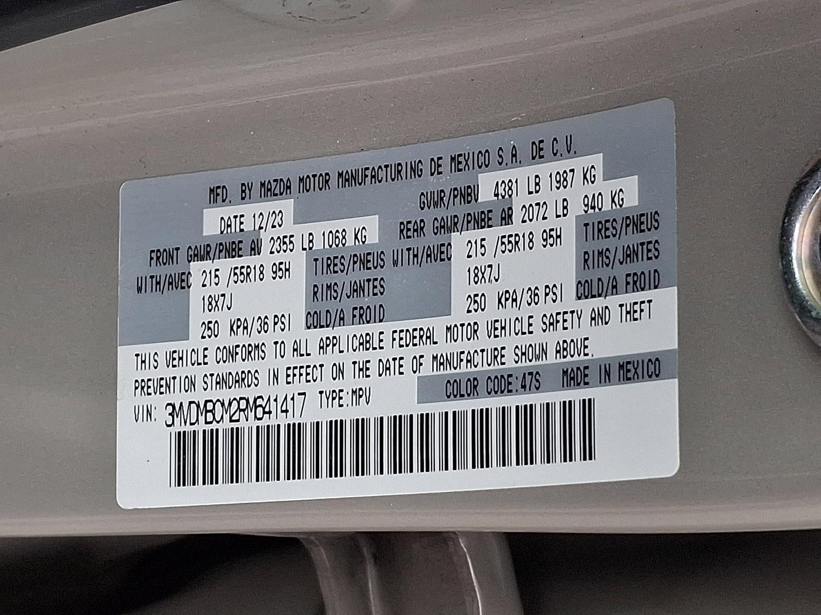 2024 Mazda Mazda CX-30 2.5 S Preferred Package AWD