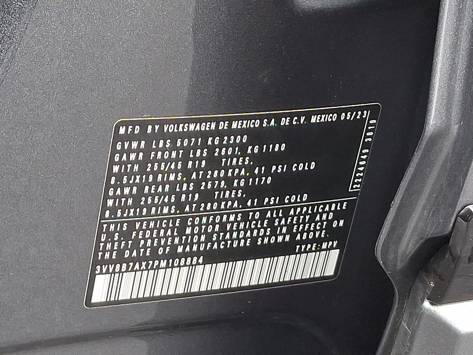 2023 Volkswagen Tiguan 2.0T SE R-Line Black 4MOTION