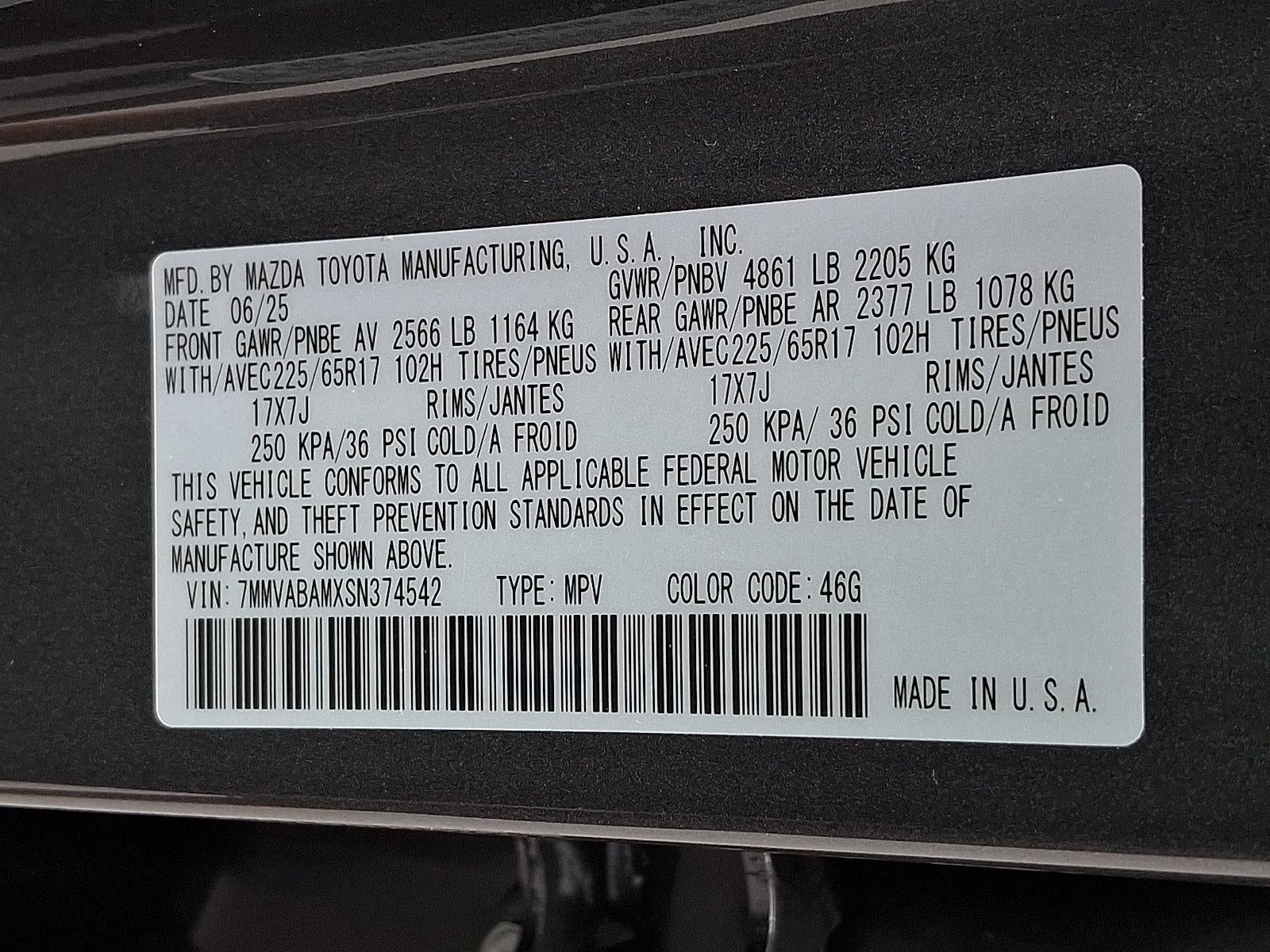 2025 Mazda Mazda CX-50 2.5 S Select Package AWD
