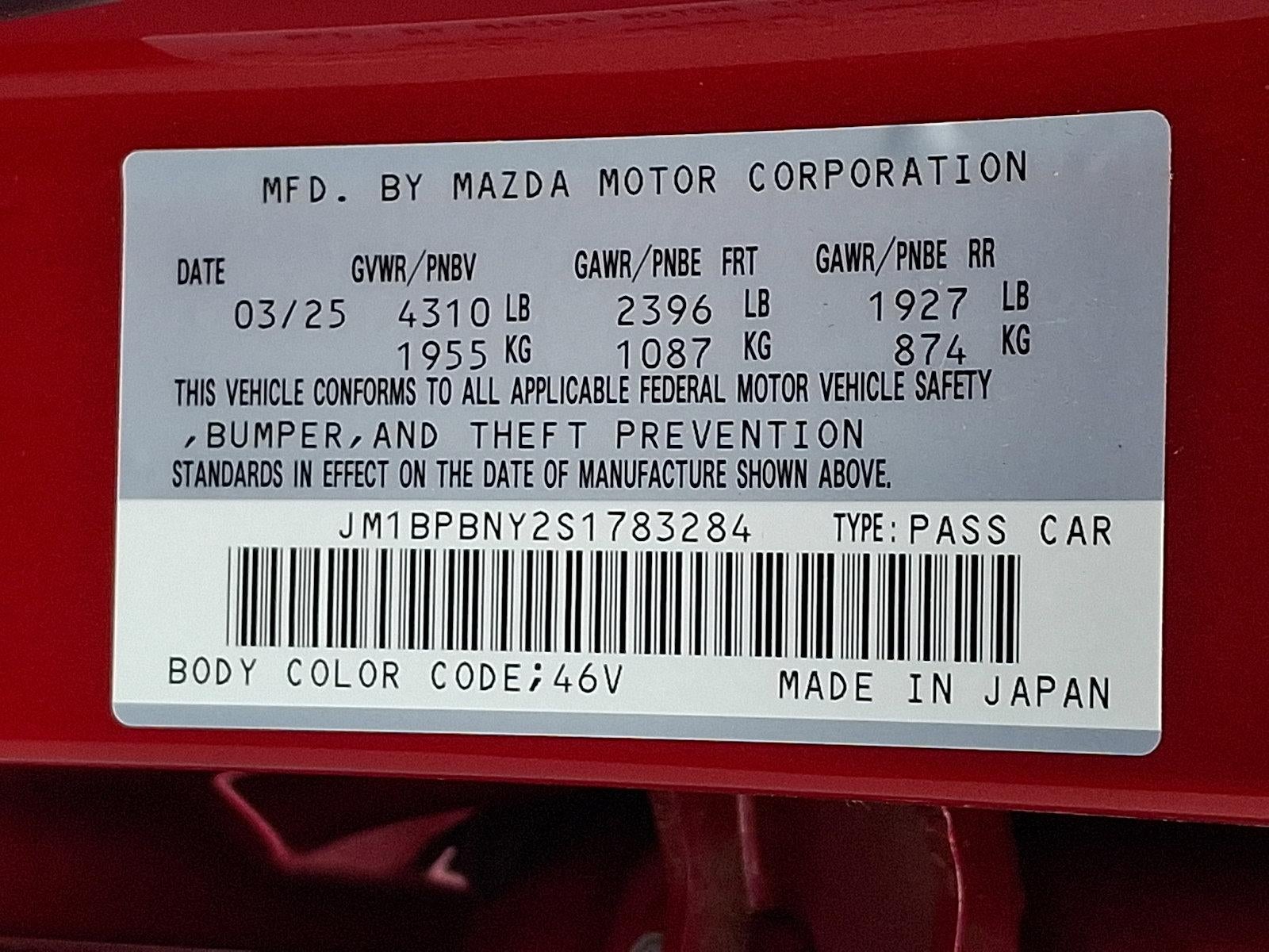 2025 Mazda Mazda3 Hatchback 2.5 Turbo Premium Plus Auto AWD