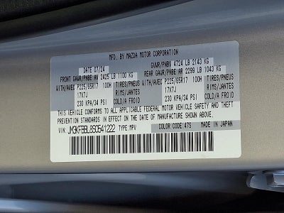 2025 Mazda Mazda CX-5 2.5 S Select Package AWD