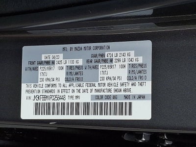 2023 Mazda Mazda CX-5 2.5 S Select Package AWD