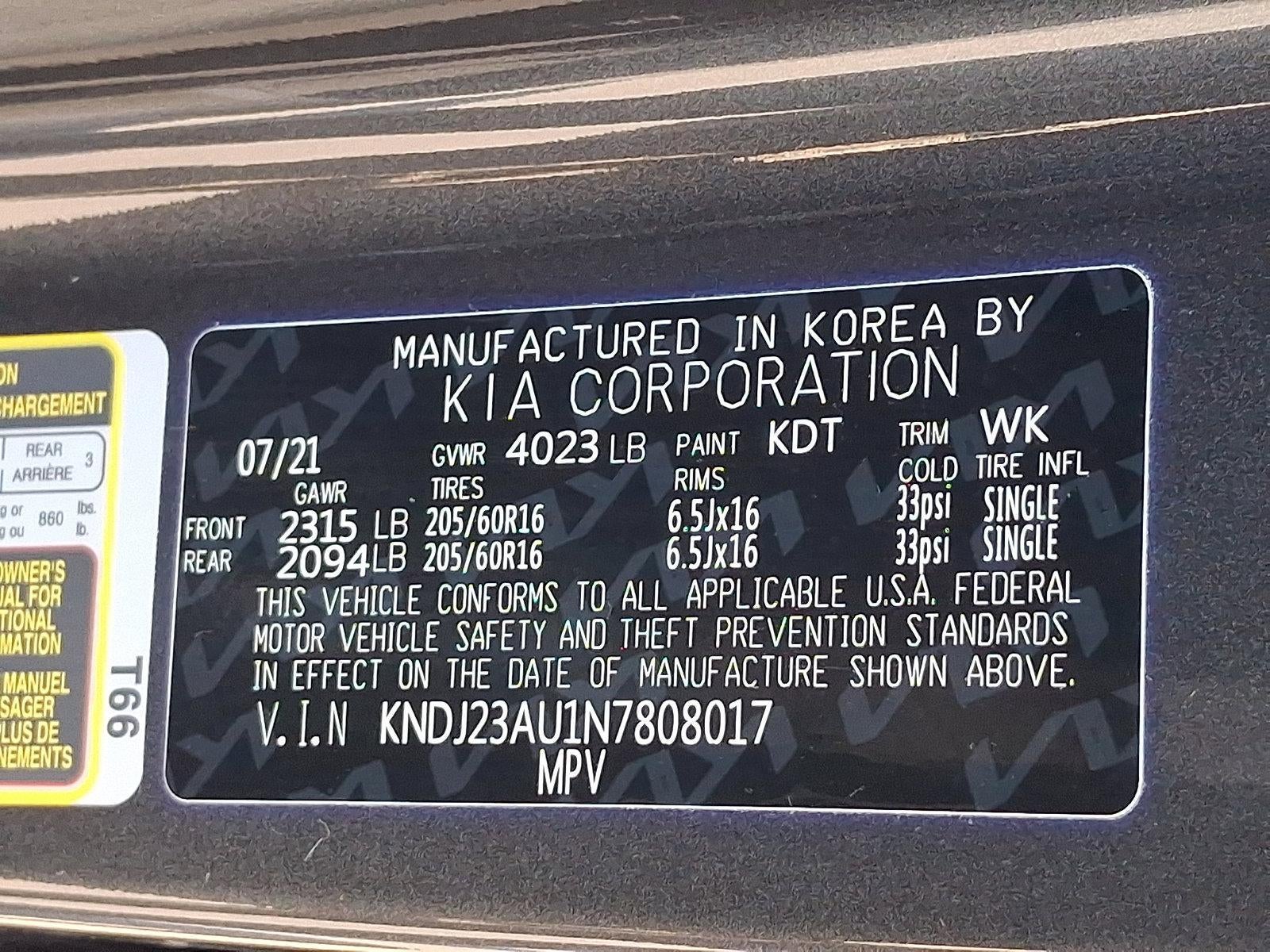 2022 Kia Soul LX IVT
