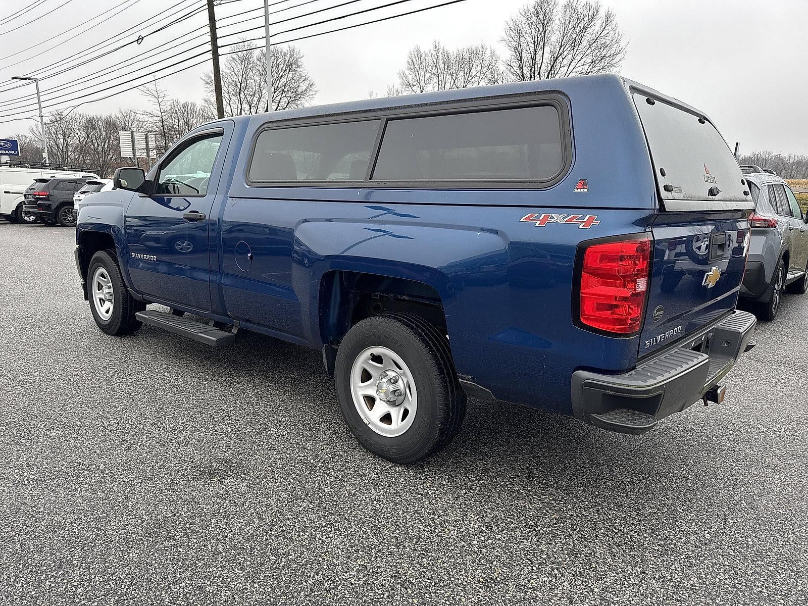 2016 Chevrolet Silverado 1500 Regular Cab Long Box 4-Wheel Drive WT